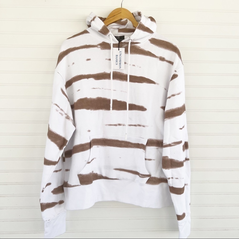 Striped Hoodie sweatshirt Size 2xl New with tags by Uncommon Basics